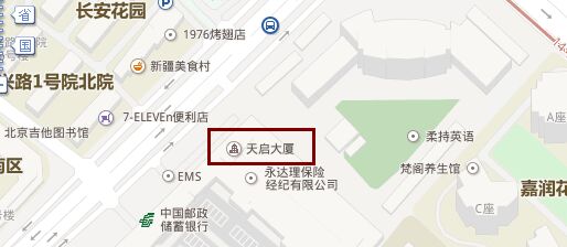 天启大厦地图